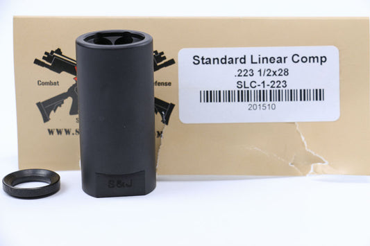 AR15 223 Linear Compensator Type 2 lined 2" long image 1