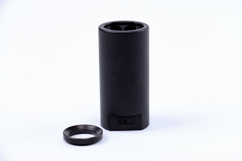 AR15 223 Linear Compensator Type 2 lined 2" long image 3