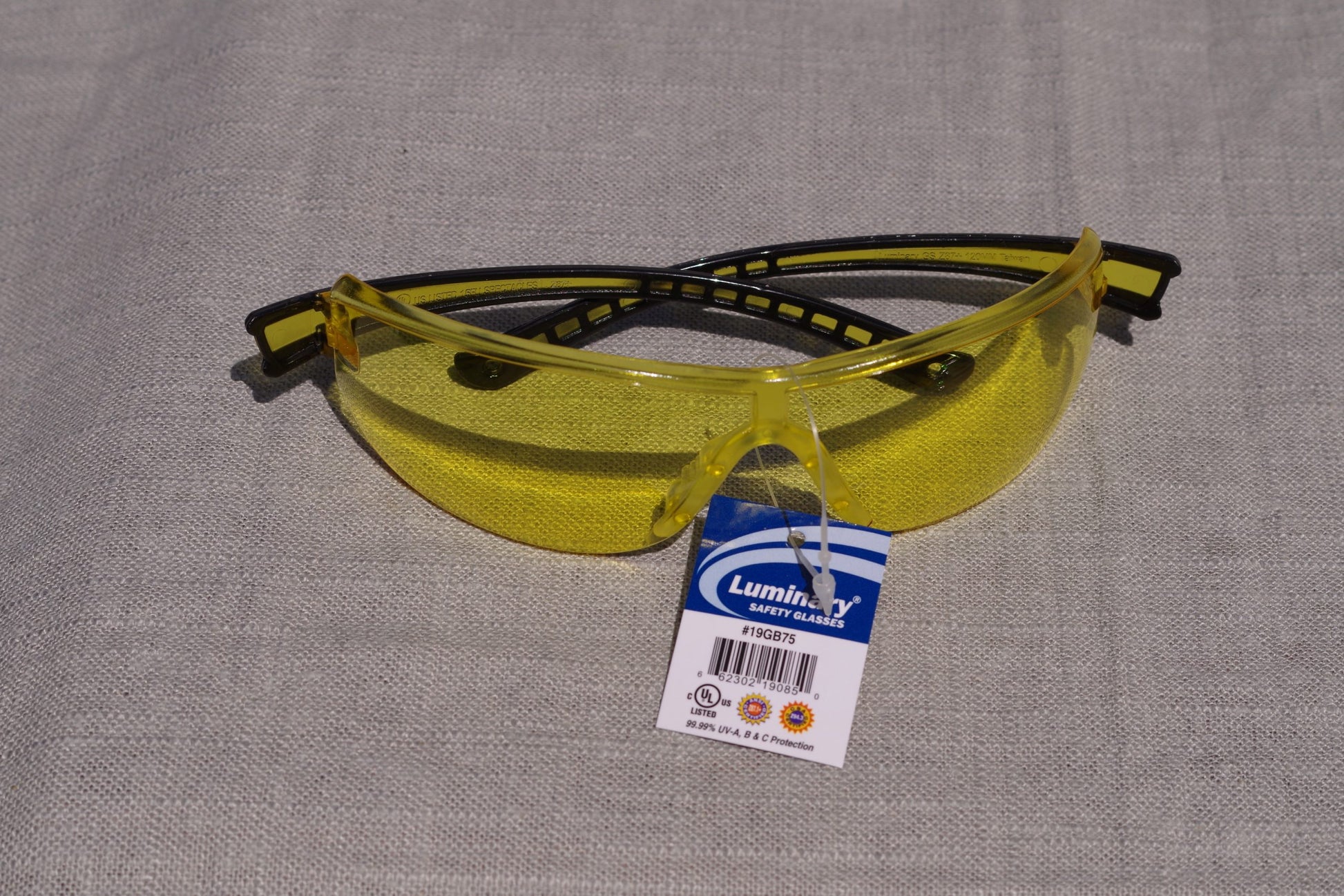 Luminary Shooting/Safety Glasses - Amber (Yellow) Lens image 2