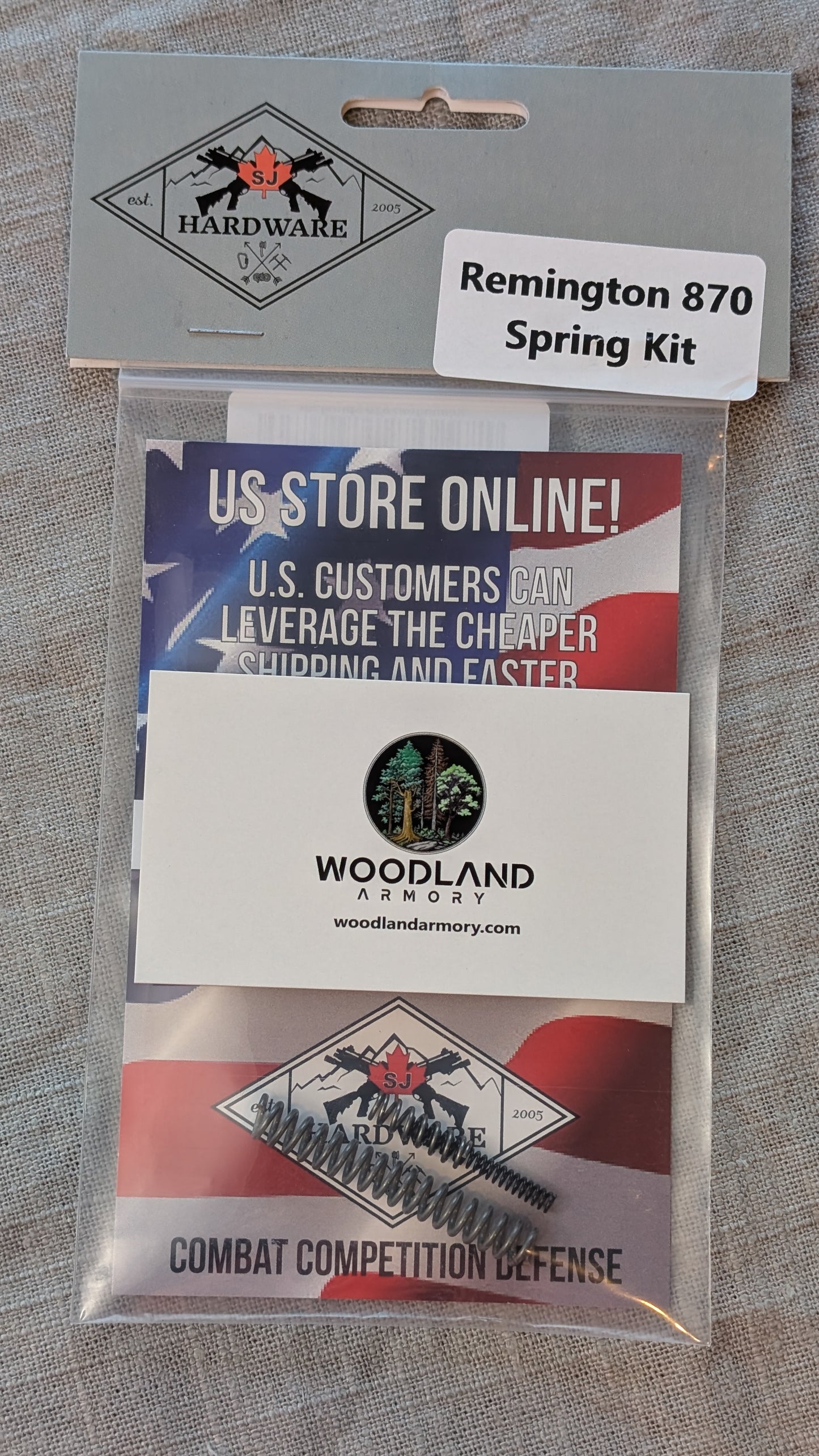 Remington 870 Shotgun Trigger Spring Kit by S&J Hardware