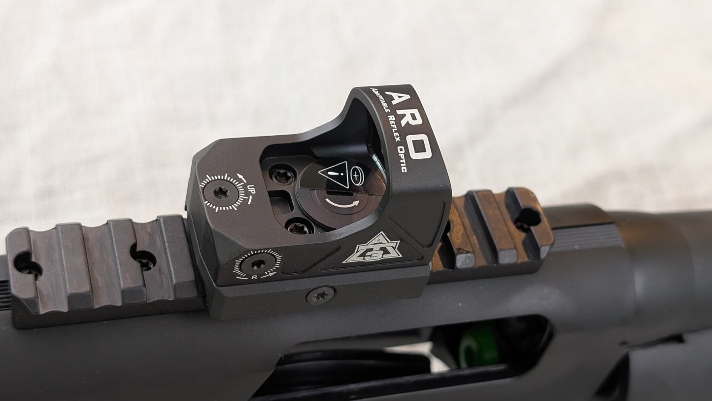 AT3 ARO™ 3 MOA Red Dot – Doctor/Venom/Fastfire Footprint – Optional Riser Mount