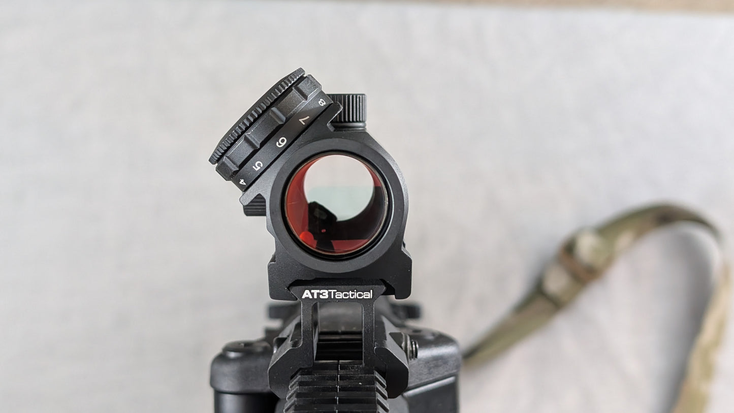 AT3™ RD-50 PRO™ Micro 2 MOA Red Dot – Cantilever Riser Mount