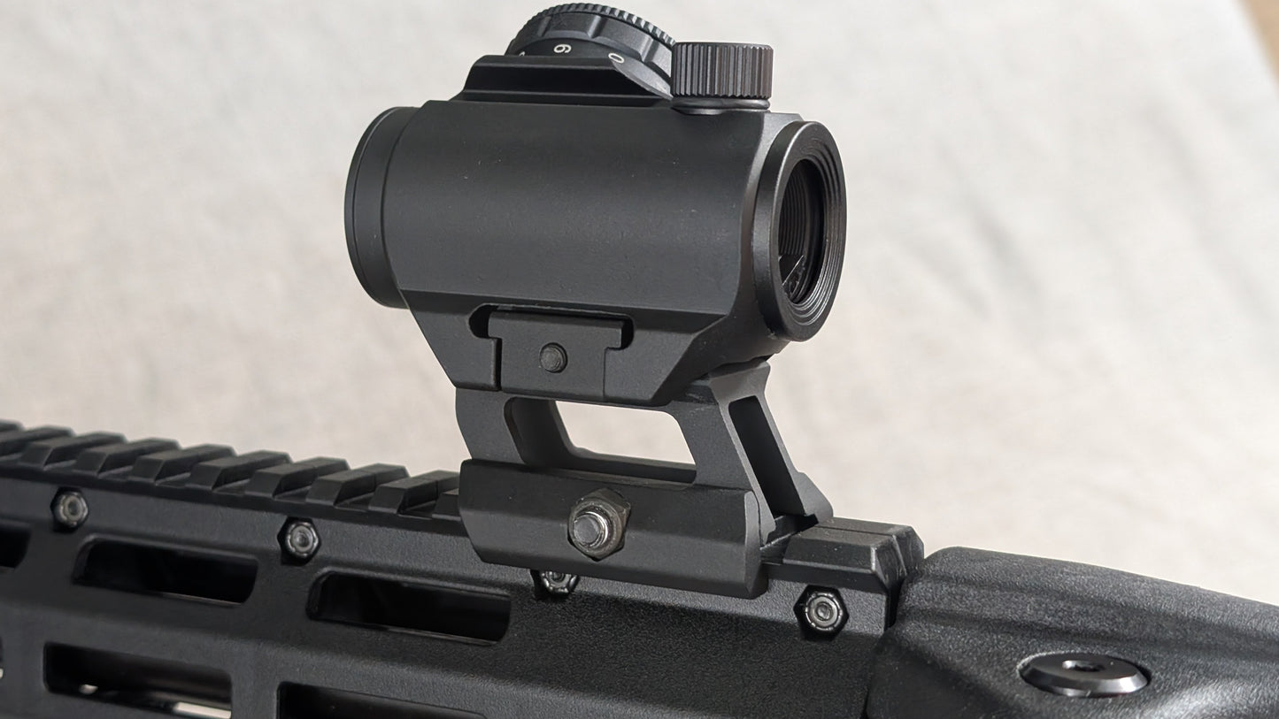 AT3™ RD-50 PRO™ Micro 2 MOA Red Dot – Cantilever Riser Mount