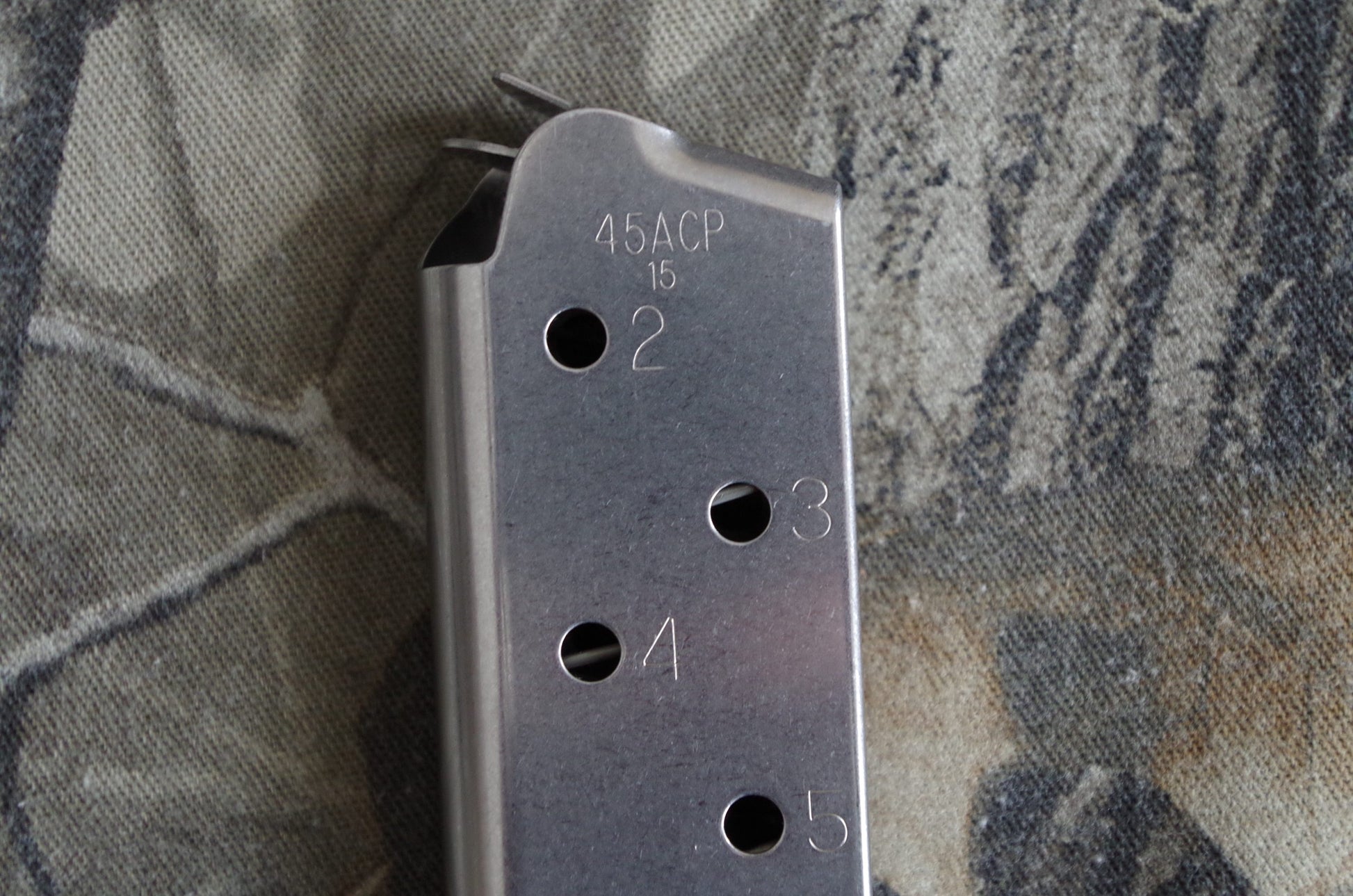Chip McCormick Power Mag+ 1911 45 ACP Stainless 8rd image 2