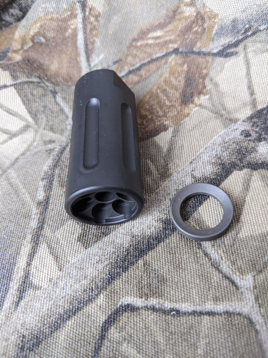 AR15 223 Linear Compensator Type 2 lined 2" long image 0