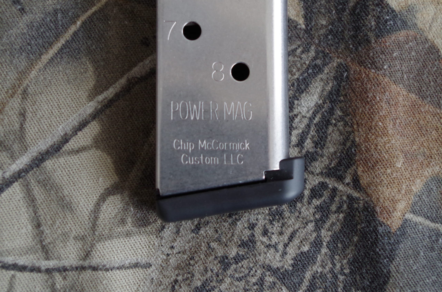 Chip McCormick Power Mag+ 1911 45 ACP Stainless 8rd image 3